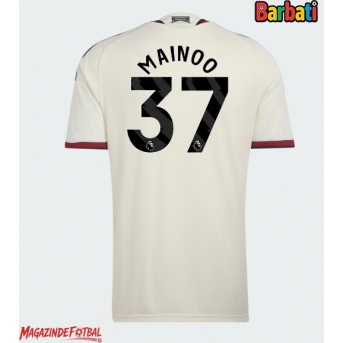 Manchester United Kobbie Mainoo #37 Tricou Fotbal Replică 2026-27 Barbati Treilea